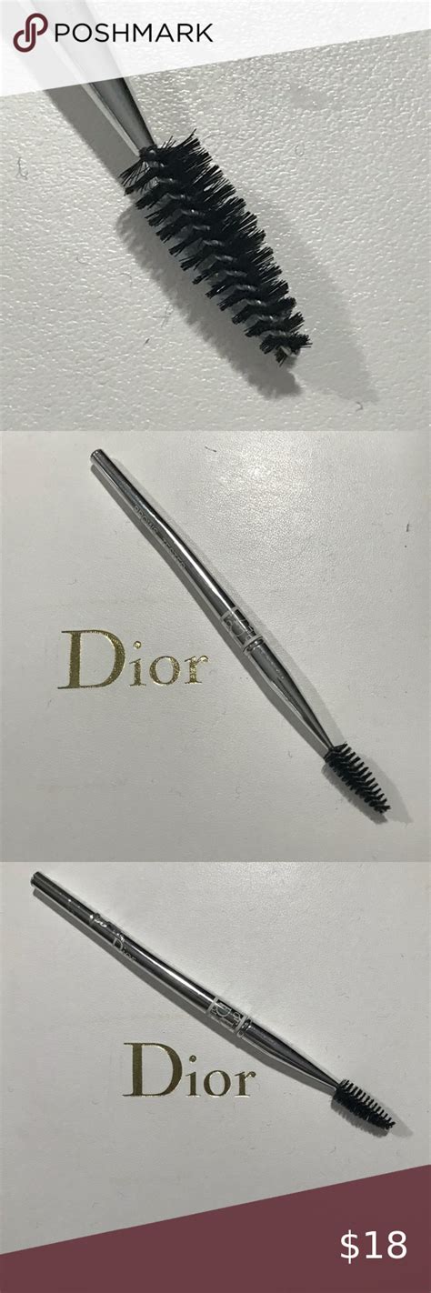 dior back stage brush|dior backstage makeup eyebrow brush.